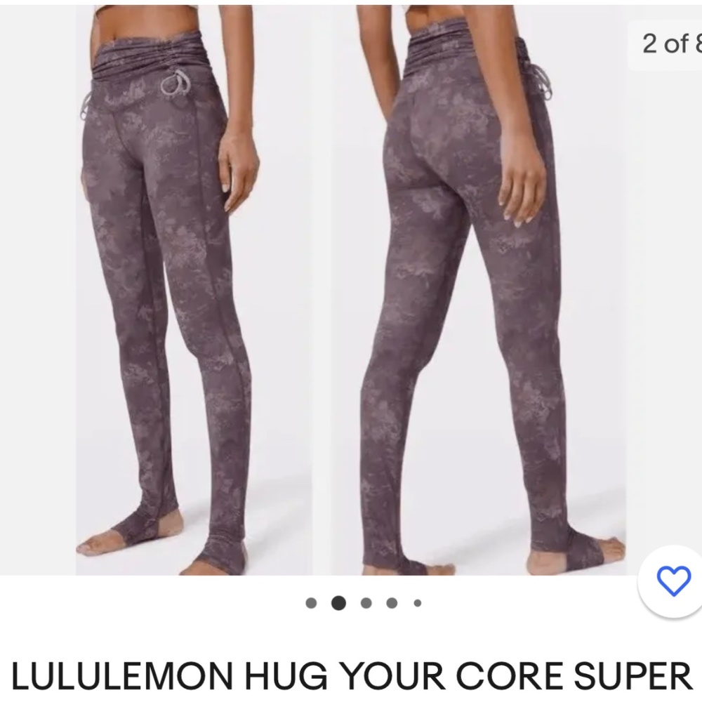 Lululemon Hug Your Core Super High Rise Legging